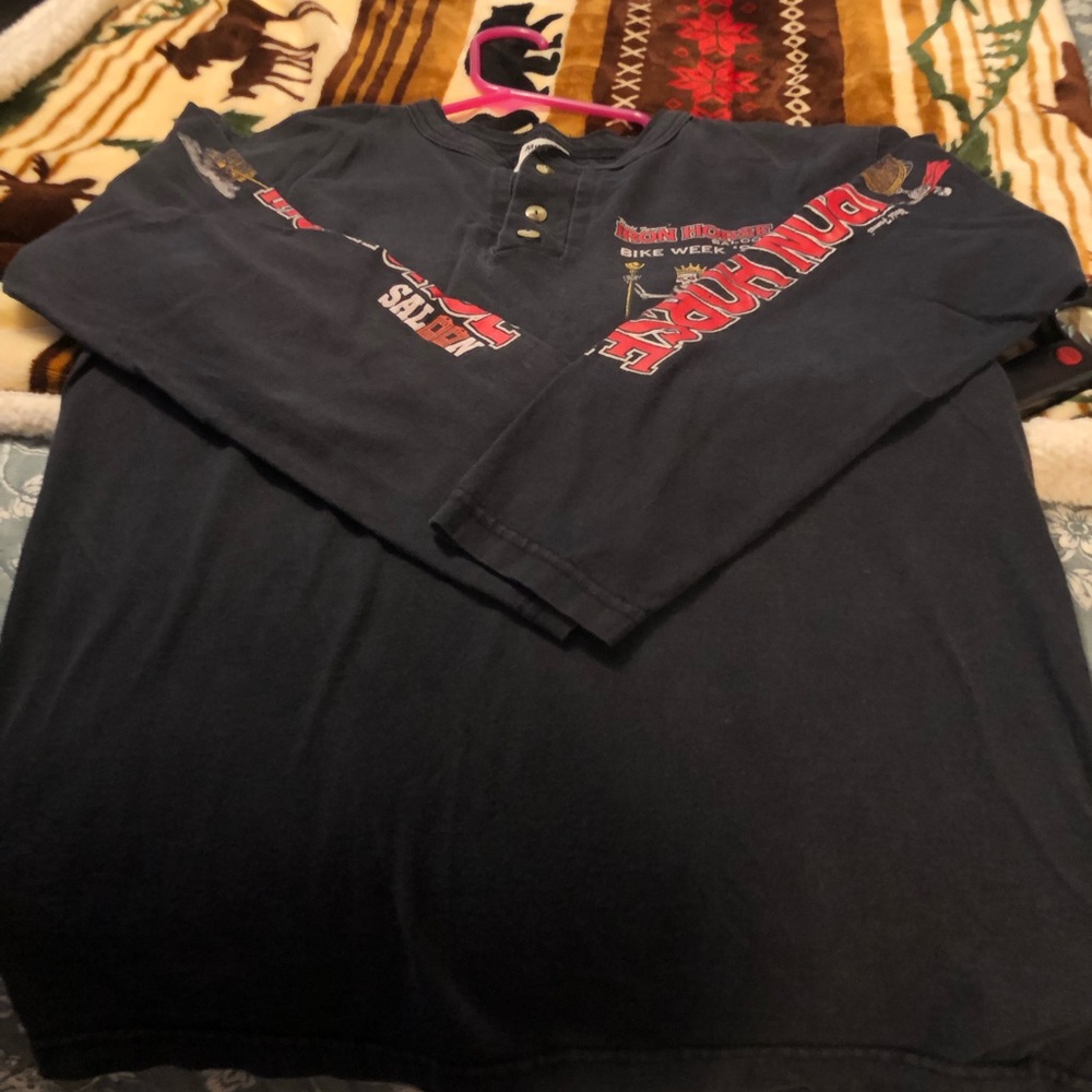 EUC VTG 1997 Iron Horse Saloon Bike Week T-Shirt - Picture 4 of 7